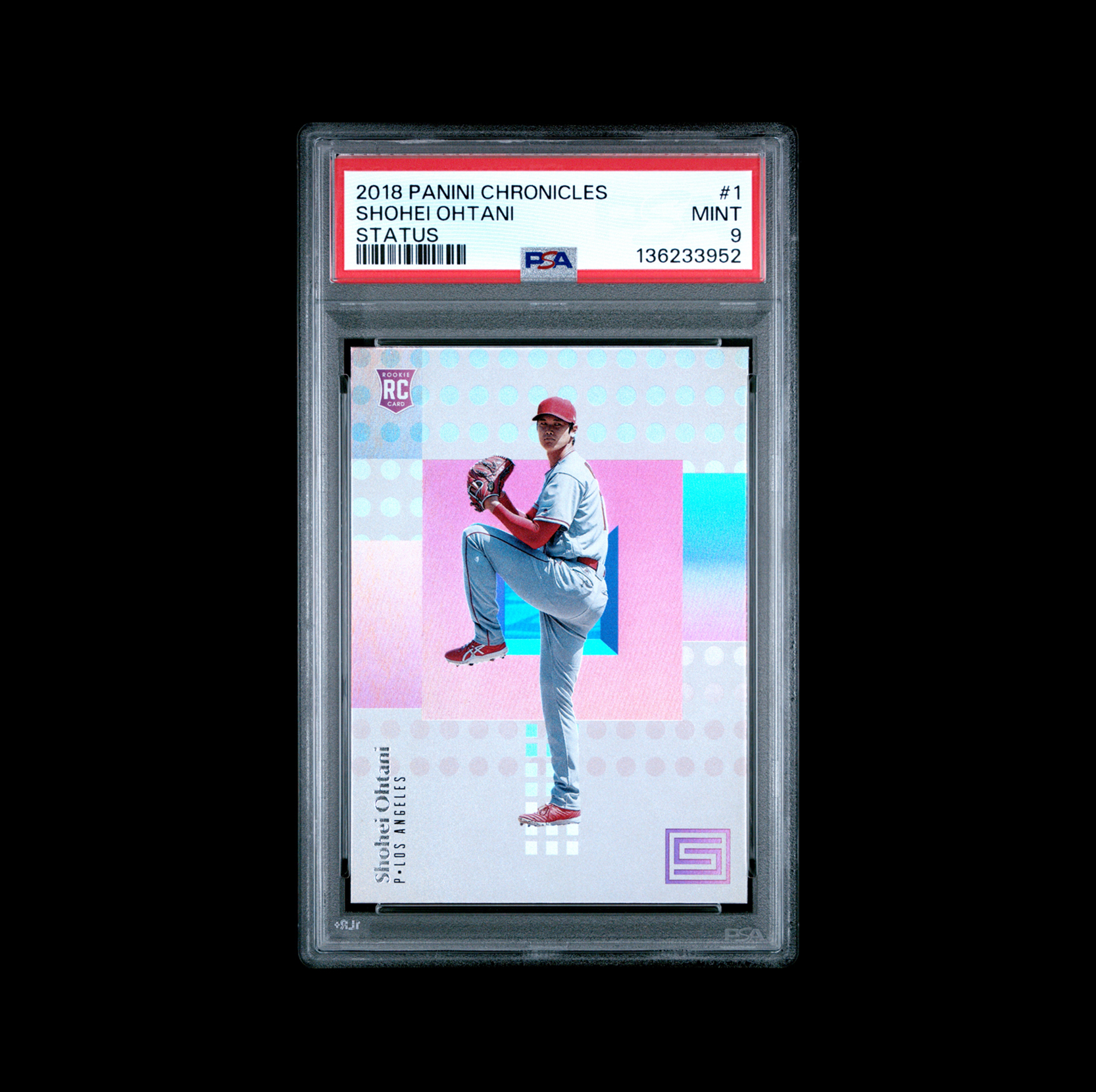 2018 PANINI CHRONICLES STATUS #1 SHOHEI OHTANI STATUS