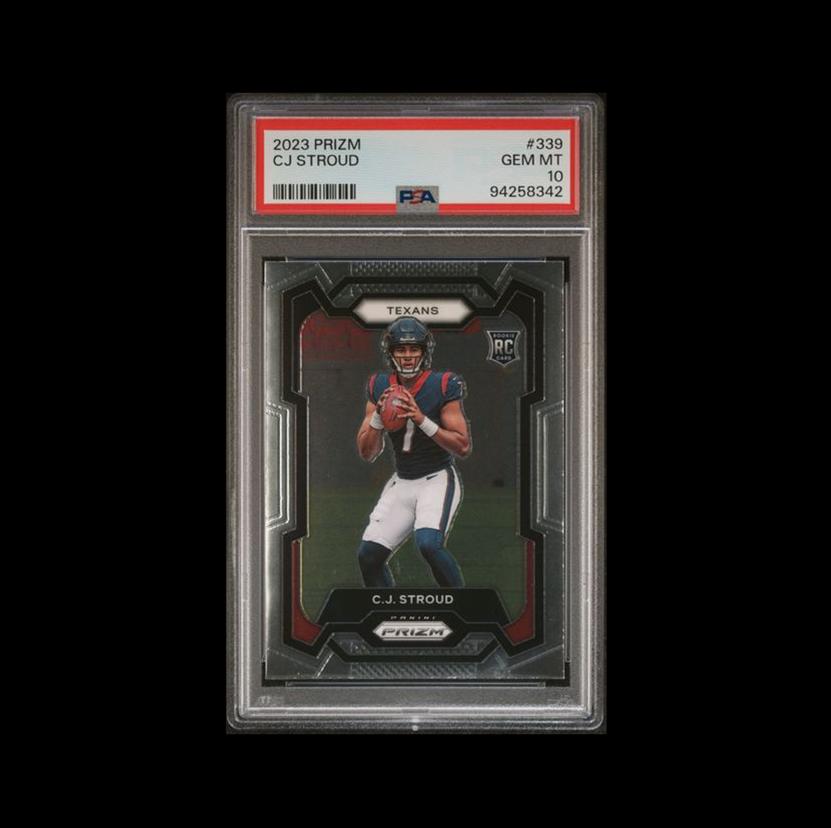 2023 PANINI PRIZM #339 CJ STROUD ROOKIE