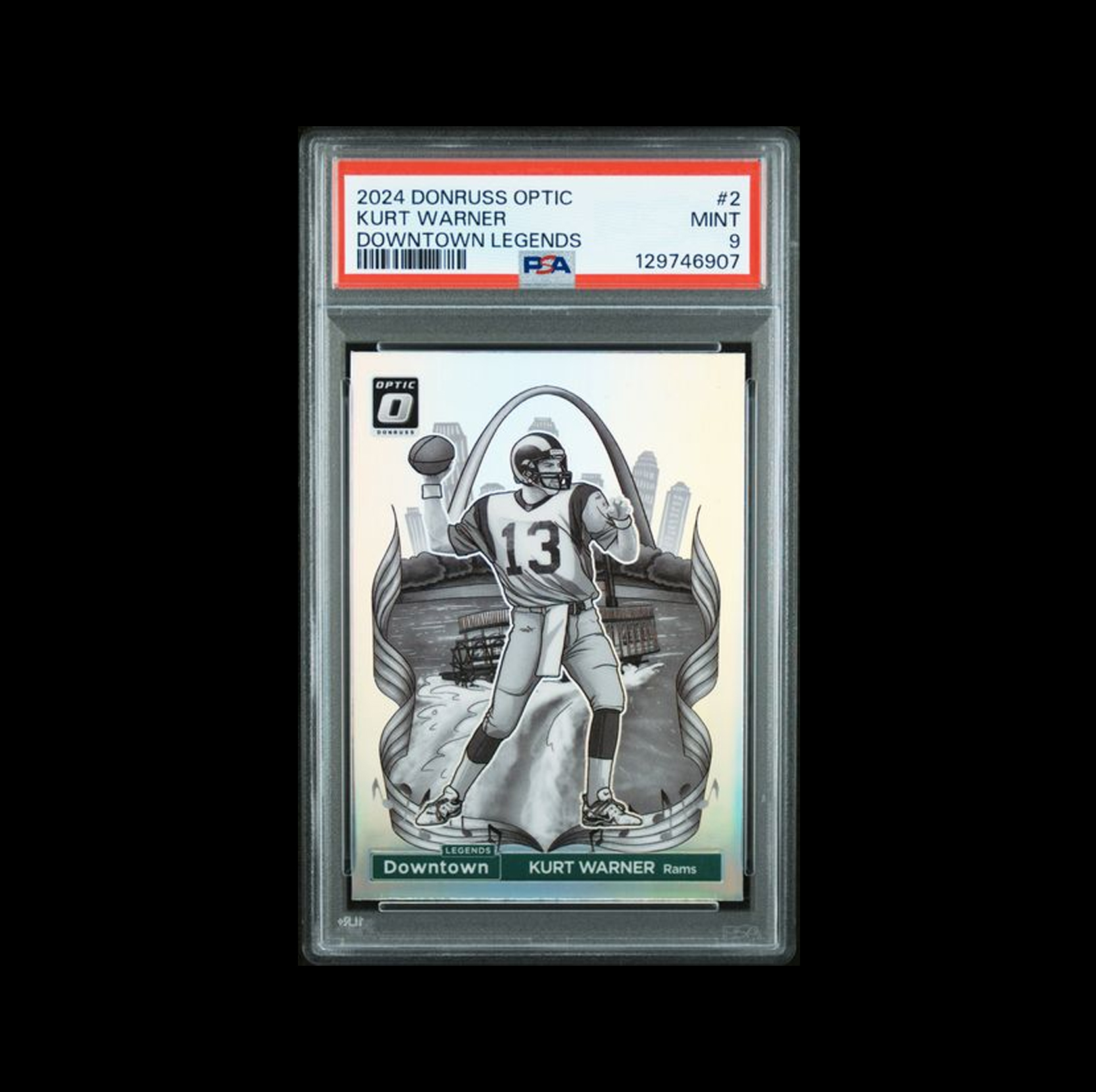 2024 PANINI DONRUSS OPTIC DOWNTOWN LEGENDS #2 KURT WARNER