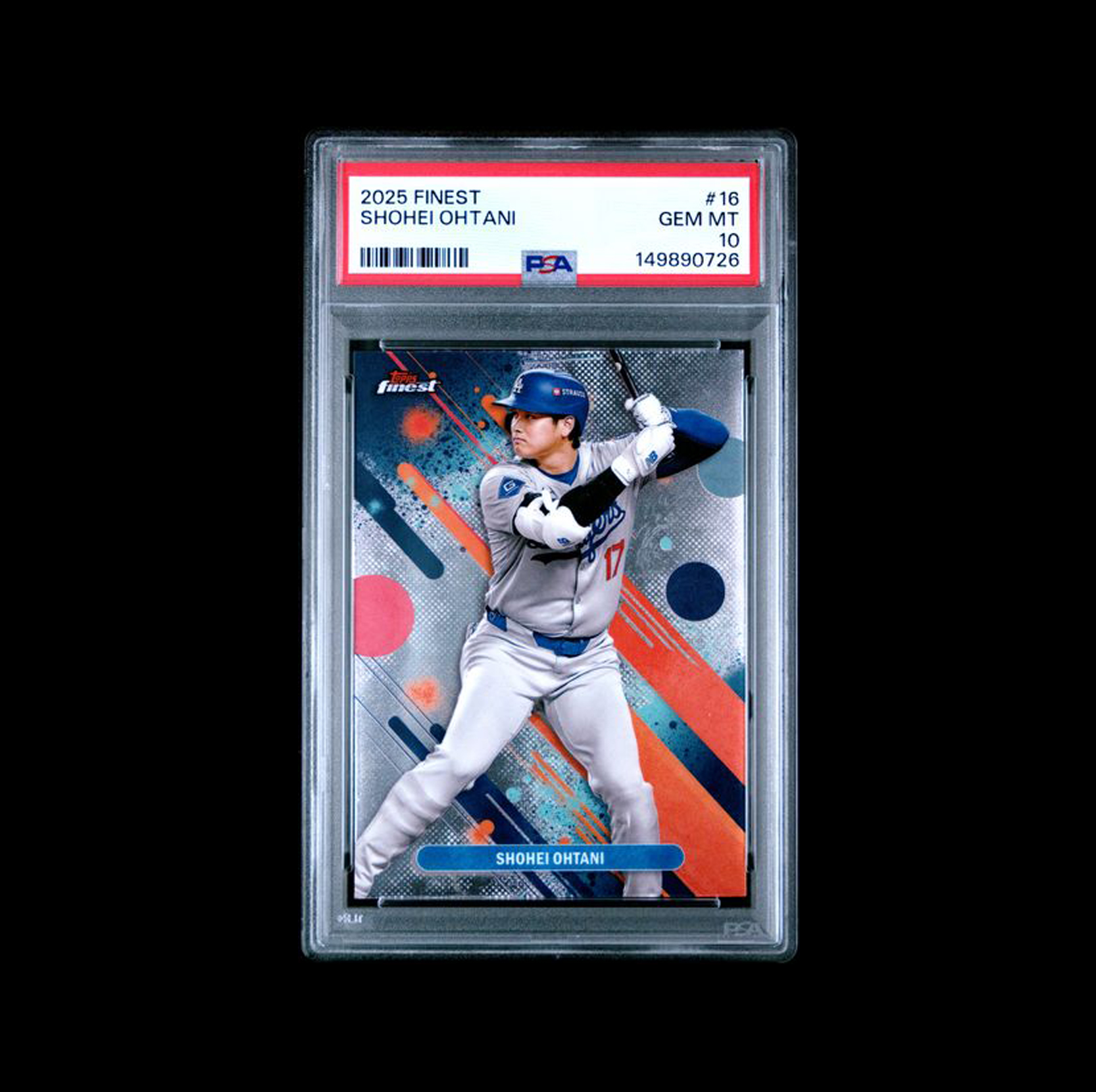 2025 TOPPS FINEST #16 SHOHEI OHTANI